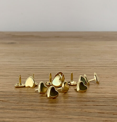 Splitpen goud hartje