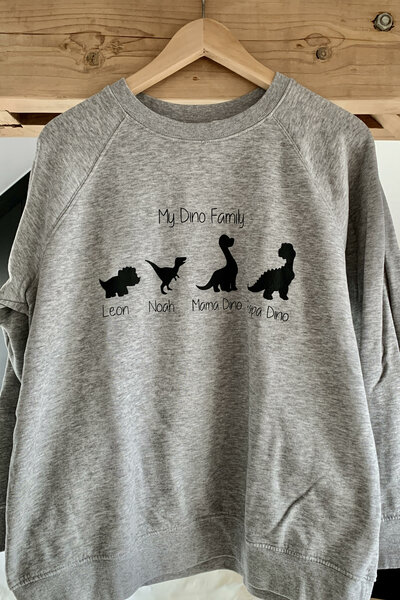 Sweater Dino Volwassenen