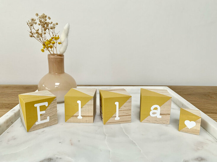 Naamblokken Ella - 1