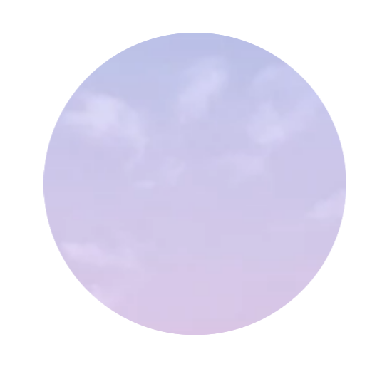 Label purple sky