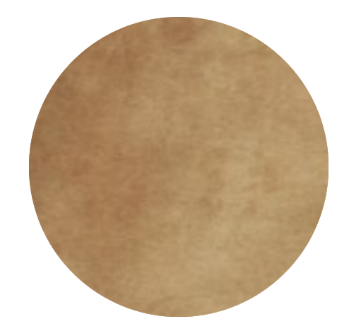 Sticker bronze bruin