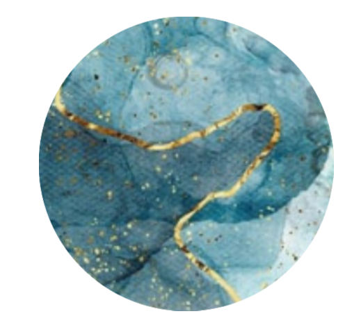 Stickers blue marble