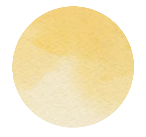 Stickers geel aquarel