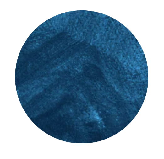Label blauwe schaduw