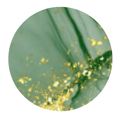 Label golden sparkle