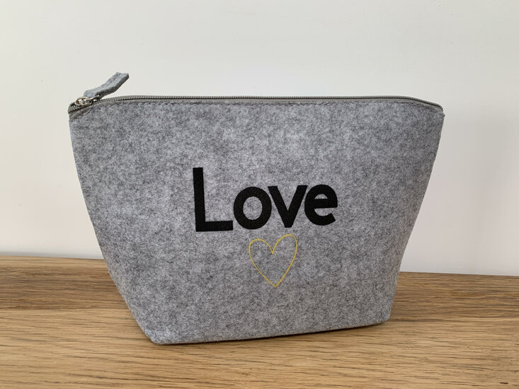Toilettasje L - Love