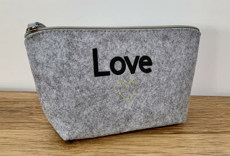 Make-up tasje S - Love
