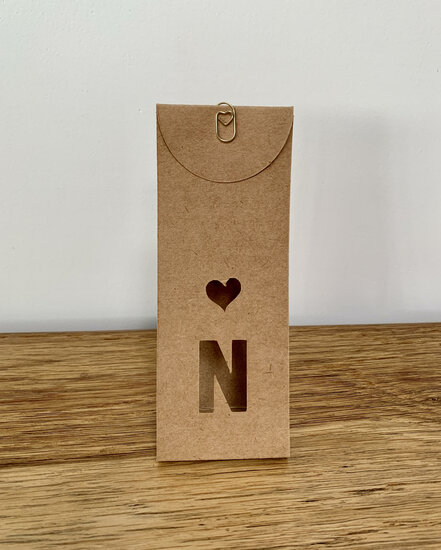Hartje &amp; Letter sleeve DIY