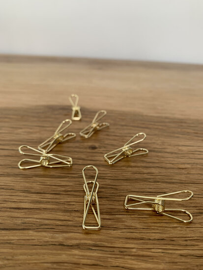 Clip goud